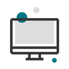 Computer screen icon